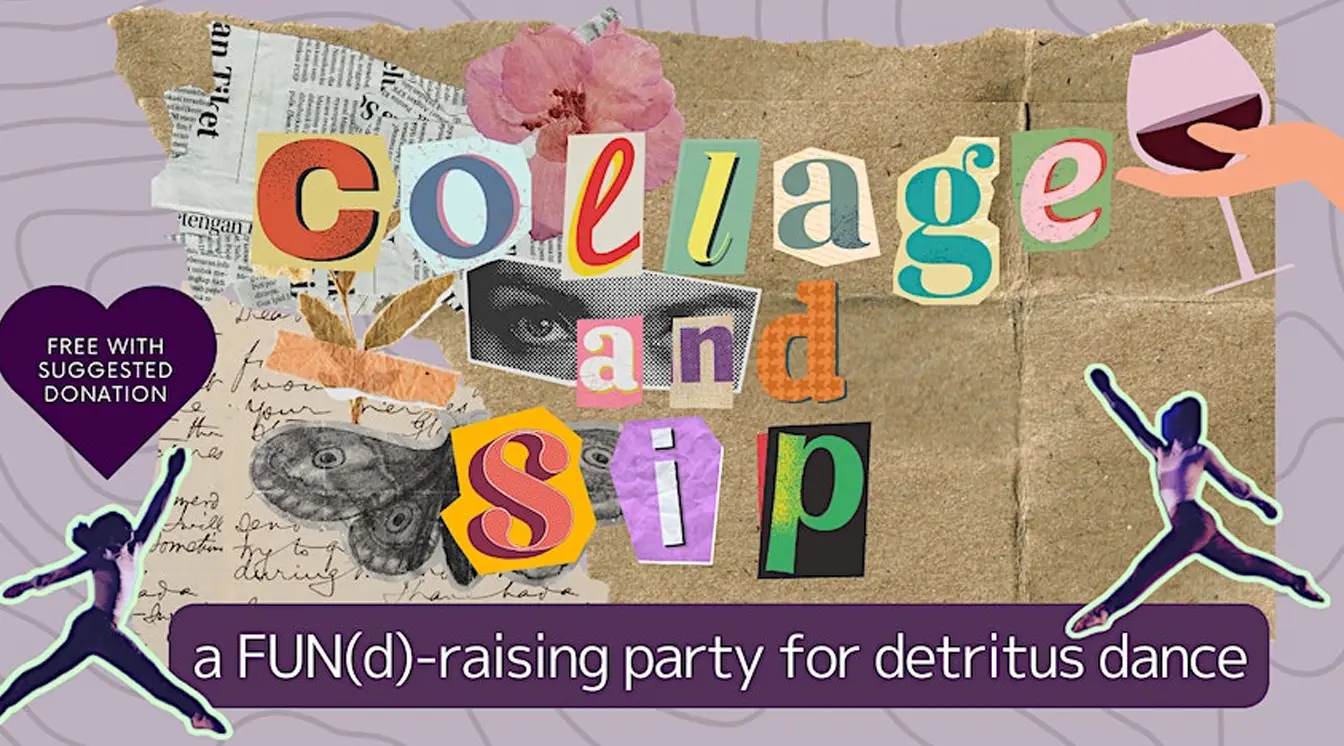 Collage and Sip Fundraiser