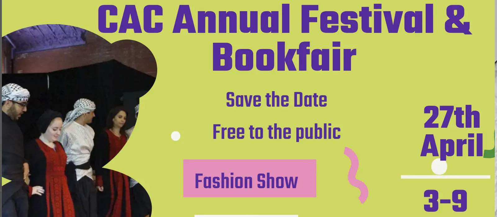 CAC 10 Annual Arab American Festival and Bookfair