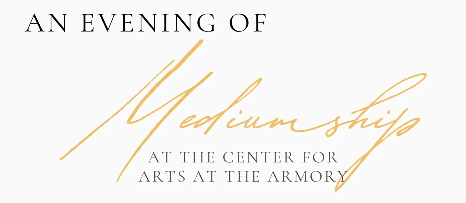 An Evening of Mediumship