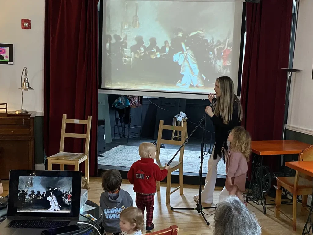 Somerville cafe venue for rent with stage, sound and lighting