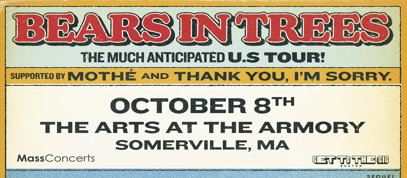 Bears in Trees with Mothé and Thank You I'm Sorry