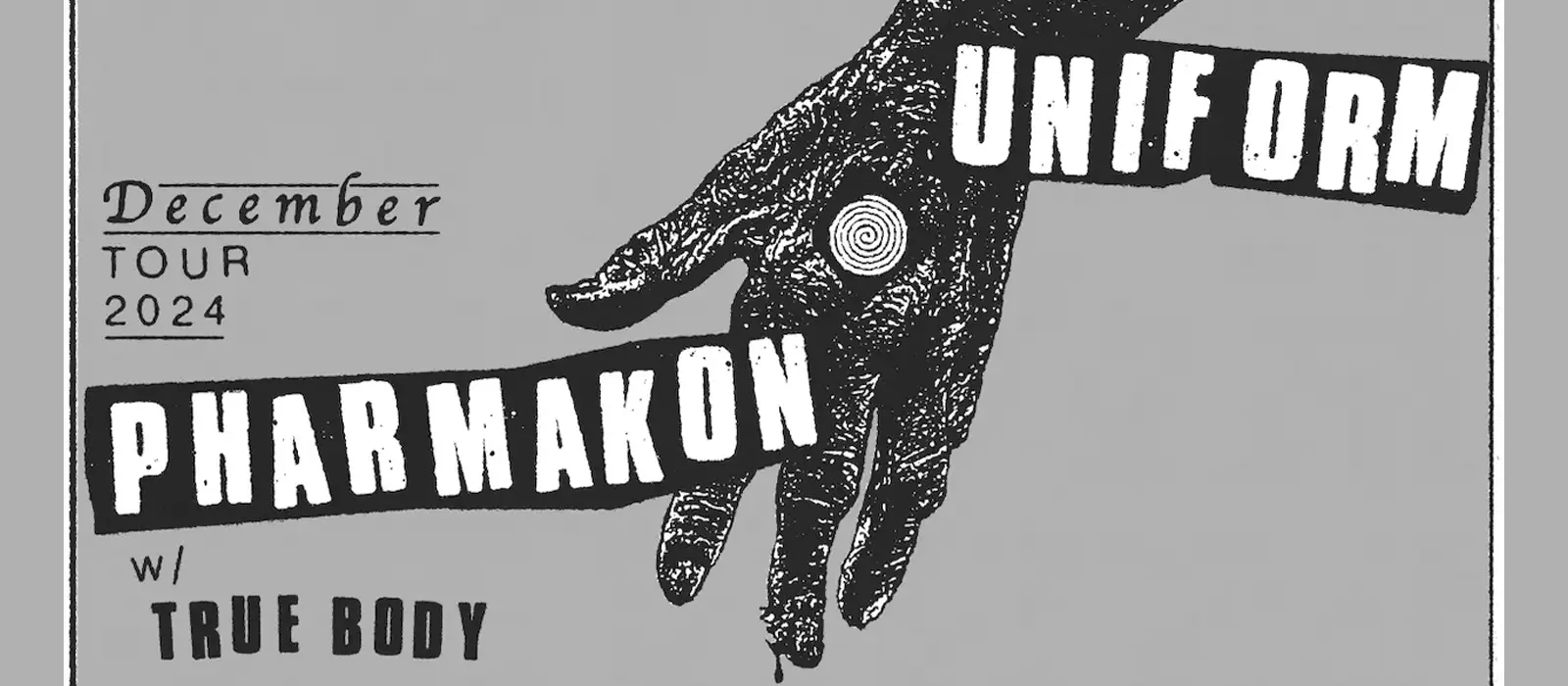 Get To The Gig Boston & MassConcerts + Sacred Bones present Uniform with Pharmakon and True Body