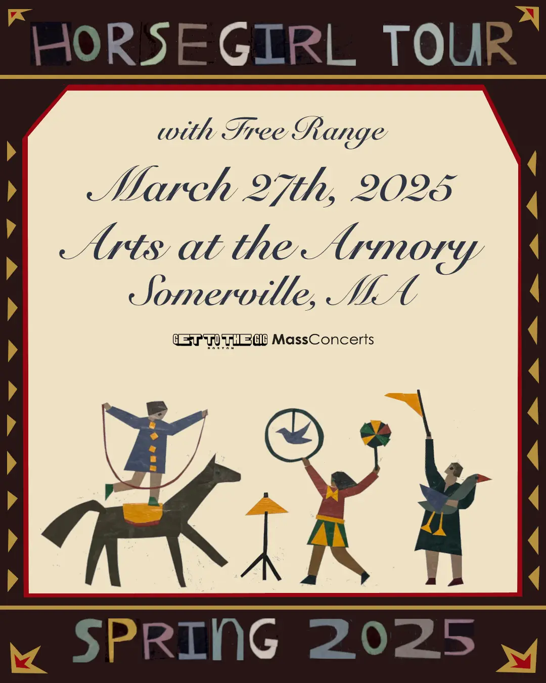 Horsegirl with Free Range