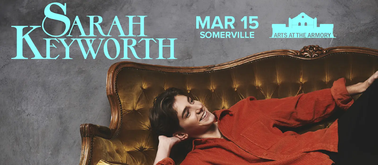Sarah Keyworth Comedy at Arts at the Armory