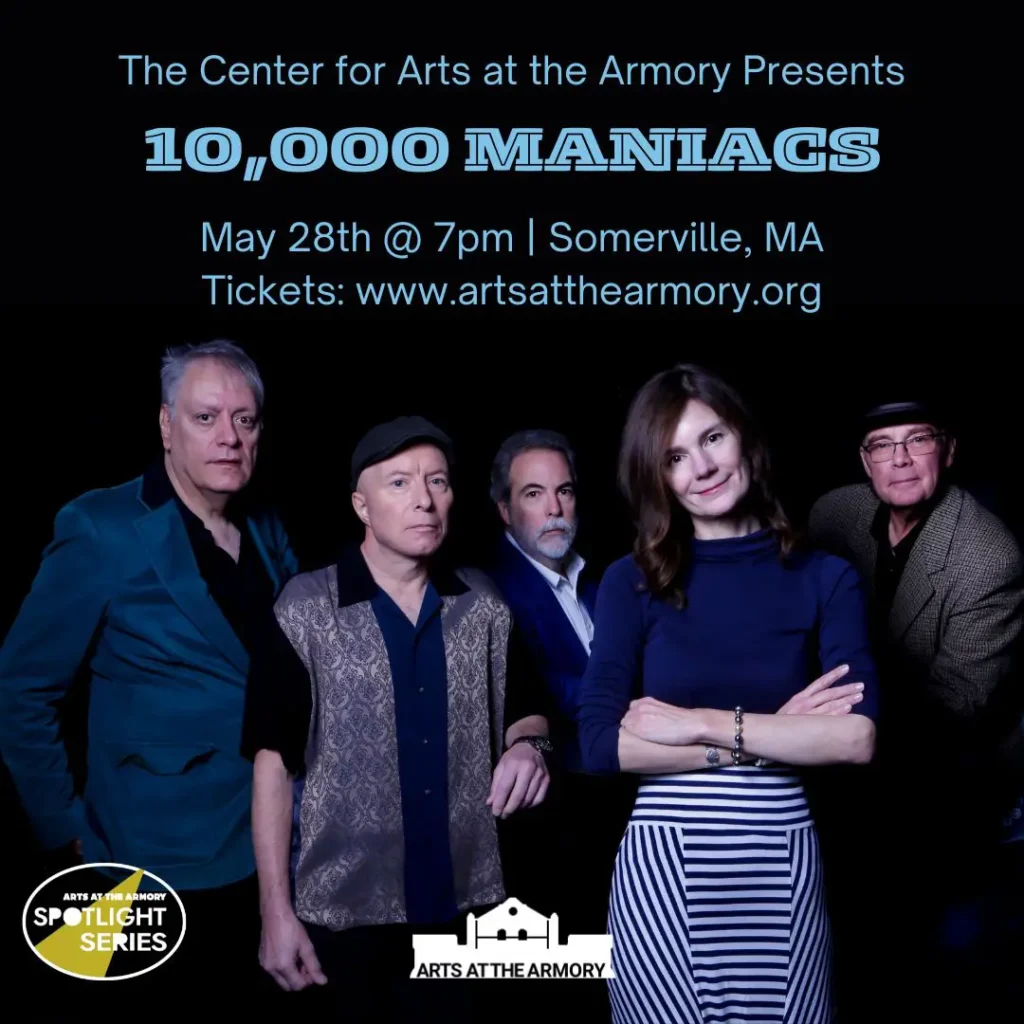 10000 Maniacs at the Somerville Armory May 28, 2025