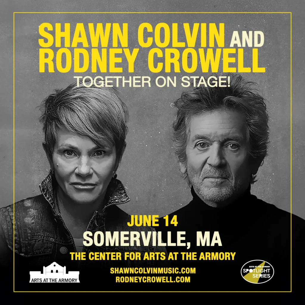 Shawn Colvin & Rodney Crowell Together On Stage!