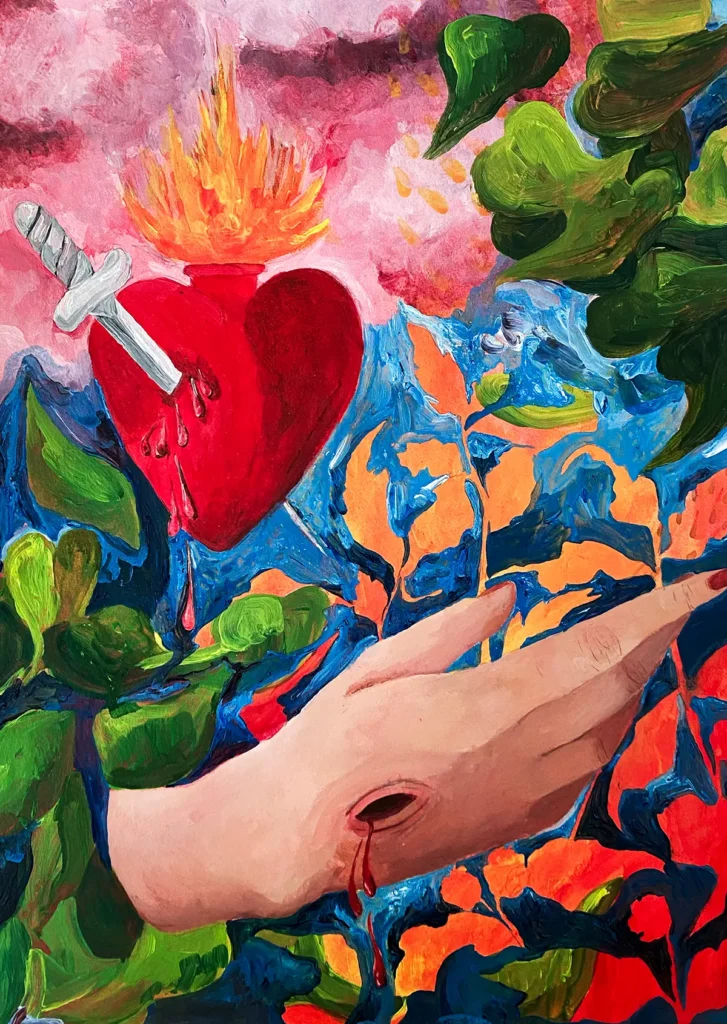 Erica Monson Bitter Cup Art Exhibition