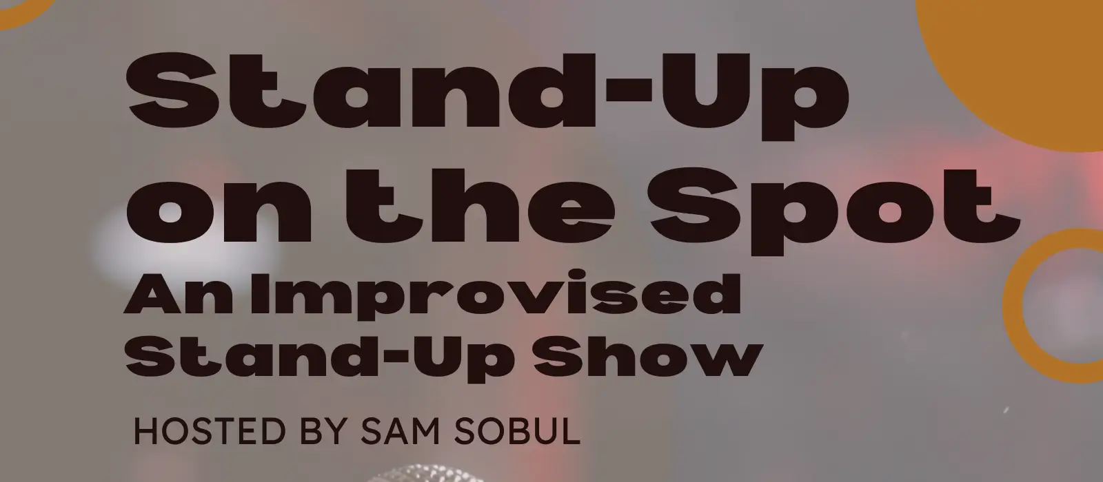 Stand Up On the Spot Improv Comedy