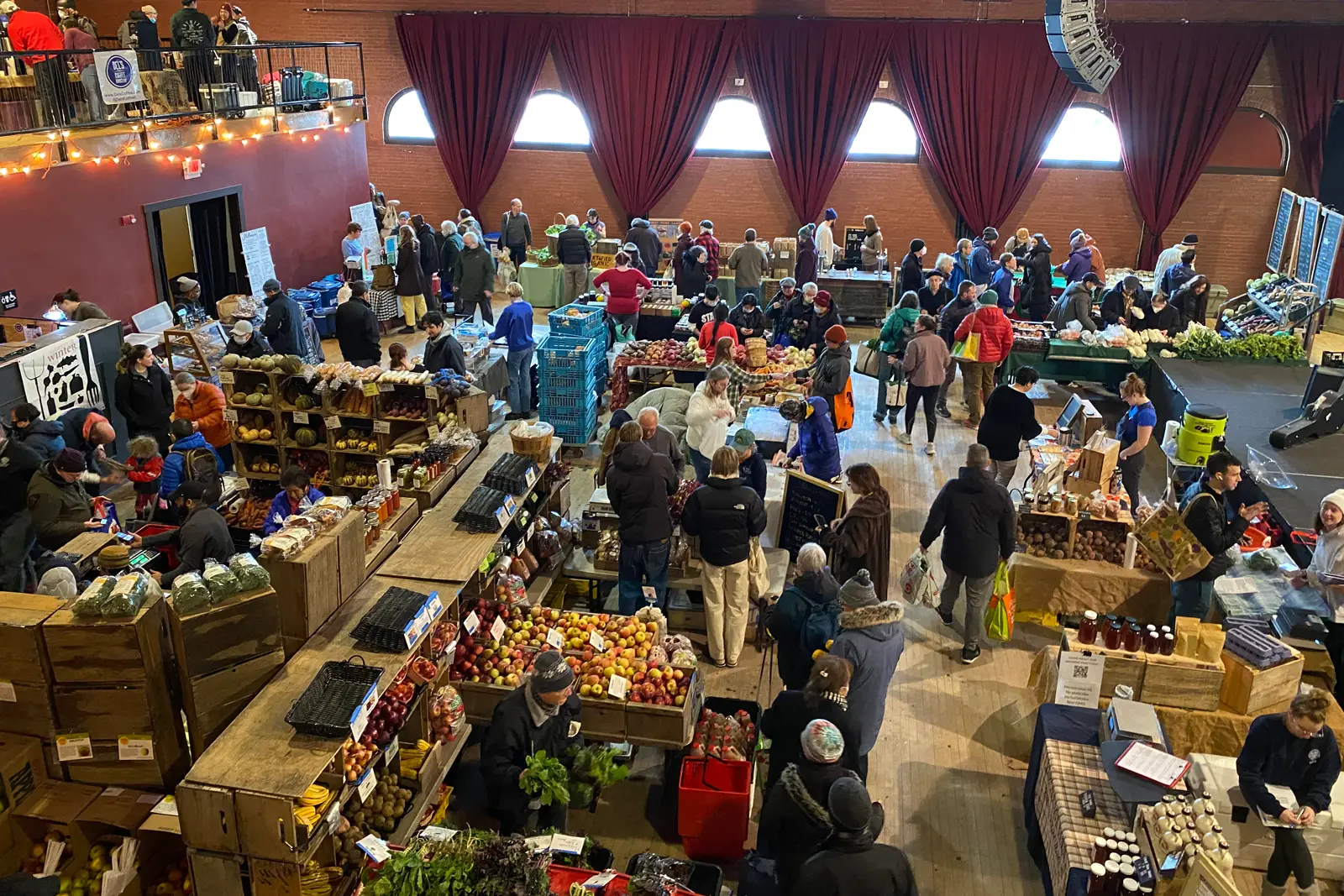 Somerville Winter Farmer's Market Saturdays at the Armory