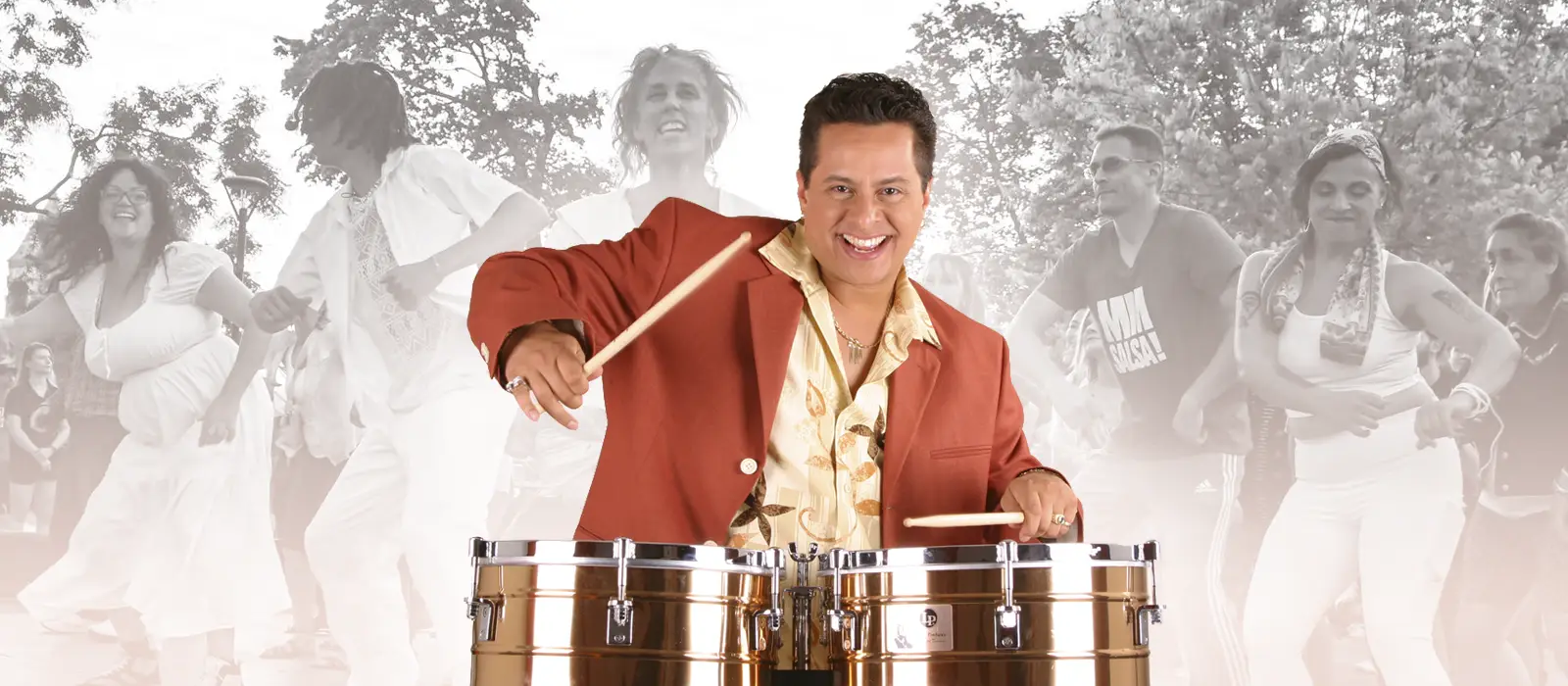 Tito Puente, Jr. and dancers musicians from MetaMovements