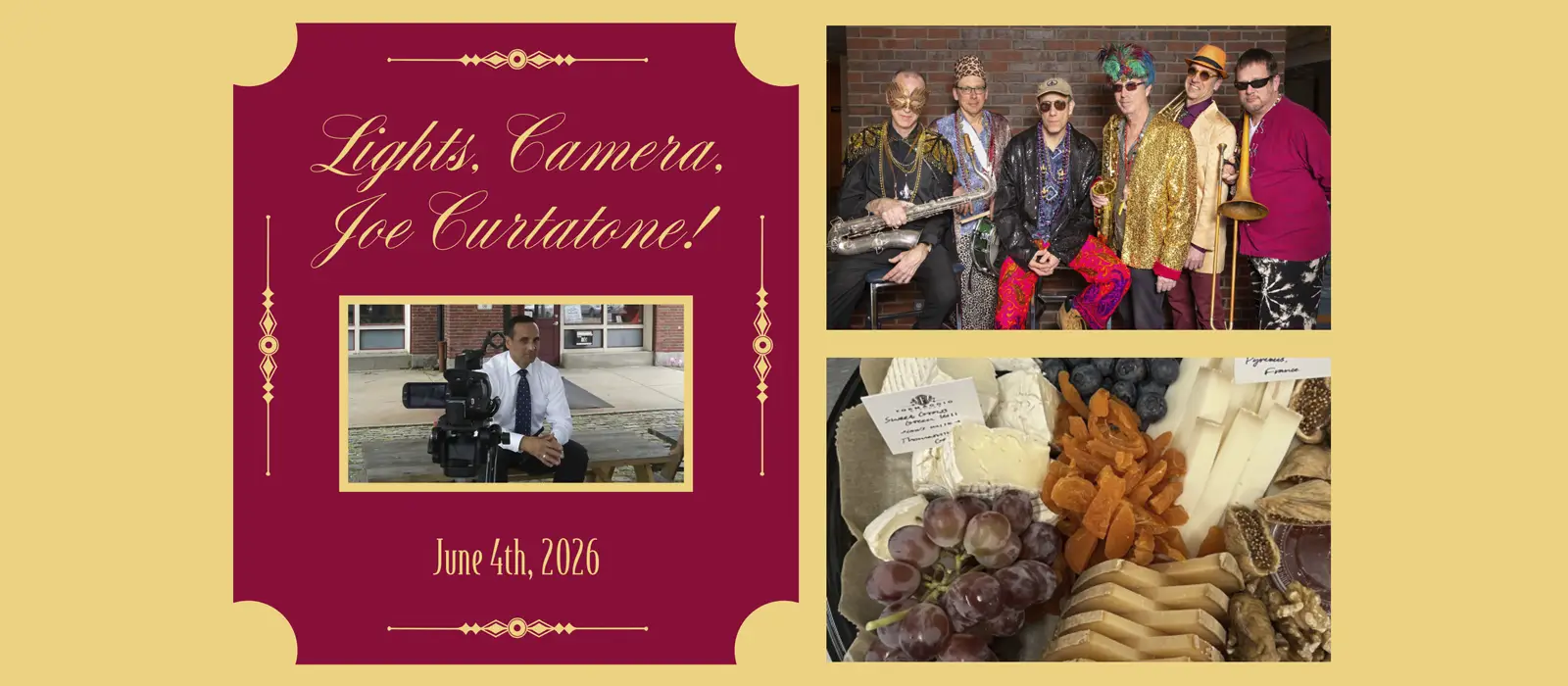 Lights, Camera, Joe Curtatone!