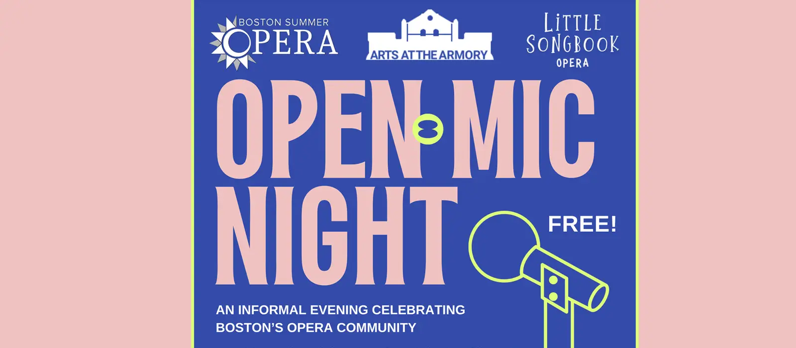 Open Mic Night by Little Songbook Opera