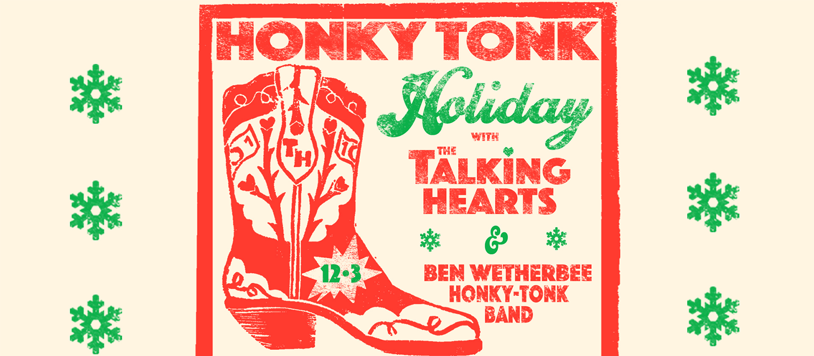 24 Hour Concerts Presents: Honky Tonk Holiday with the Talking Hearts